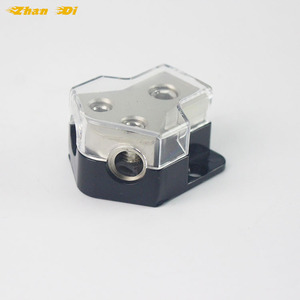 Anufacturer-soporte de fusible de distribución de audio, bloque de terminales de distribución de energía de 2 vías - Product Image 2