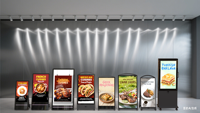 Pantalla LED de 49 Pulgadas con Clasificación IP65, Plegable, Portátil, para Exteriores, LCD, Publicitaria, con Menú, Batería y Señalización, ODM OEM