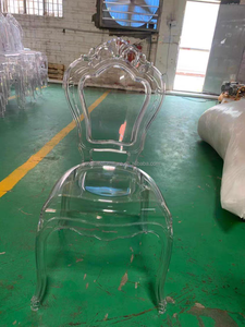 Usine <span class=keywords><strong>prix</strong></span> de gros clair Chiavari chaise de banquet napoléon en plastique acrylique tiffany mariage événement chaise - Product Image 6