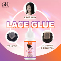 Personnaliser le Tube de colle de dentelle à forte tenue, perruques de dentelle frontales imperméables, colle adhésive dans le Tube, Kit de pulvérisation de teinte de dentelle