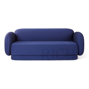 Canapé d'angle moderne et doux de 2 places, en tissu velours vert, confortable et moderne, pour hôtel, italie, mi-année, - Product Image 6