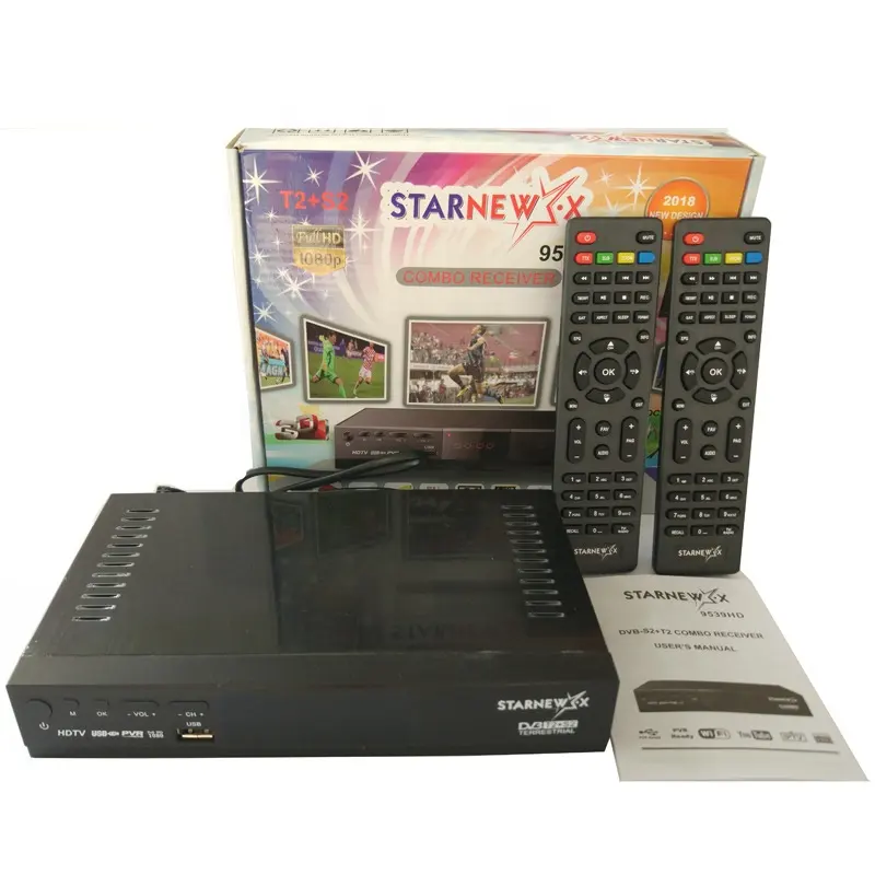 Ricevitore DVB-T2 hd S2 set-top-box DVB-T2 + ricevitore satellitare S2 set topbox | Ricevitore tv satellitare paesi africani