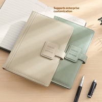 Ensemble de carnets épais A5 et de carnets de notes B5, style chinois, logo culturel créatif imprimé, boîte cadeau haut de gamme
