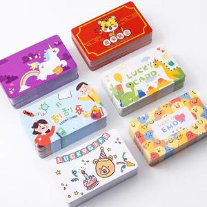 Tarjetas de juego de la suerte, diseño personalizado <span class=keywords><strong>gratis</strong></span>, papel rascador - Product Image 1