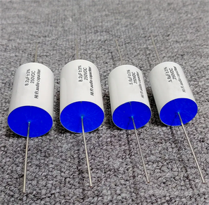 250V~400V 0.1uF~100uF Axial MKP Silver Foil <strong>Capacitor</strong> <strong>for</strong> HIFI Car Audio Divider Axial Metallized Polyester Film <strong>Capacitor</strong> - Product Image 2