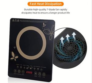 Cuisinière à induction portable multifonctionnelle pour la cuisine domestique, prix d'usine, mini cuisinière à induction - Product Image 3