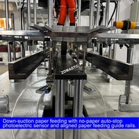 Machine automatique de formage de boîtes en carton à angle droit pour l'emballage de repas, de cadeaux et de produits alimentaires
