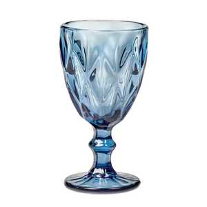 Vaso de Vidrio Loira de 290 ml, Color Azul Medianoche, Paquete de 6 - Product Image 1