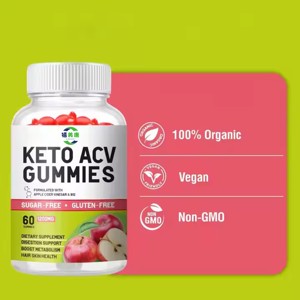 Gomitas de Extracto de Vinagre de Manzana Cetogénicas OEM/ODM, Suplemento Vegetariano que Apoya un Metabolismo y una Digestión Saludables - Product Image 6