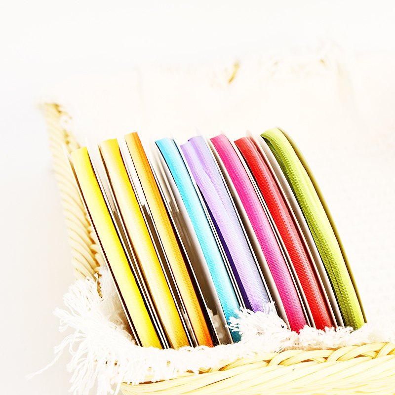 Yarn-dyed Ribbon With Striped Bow Pattern Gift Wrap Gift Party Ribbon