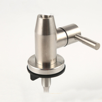 Haute Qualité 304 En Acier Inoxydable Brossé Cuisine Salle De Bains Poignée Robinet Osmose Inverse Ro Filtre Potable Purificateur Ro Robinet D'eau