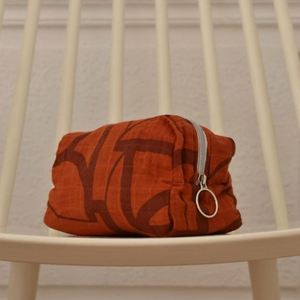 Custom Eco-friendly Canvas Fashion Lightweight Cosmetic Pouches Ladies <b>Storage</b> for Bag Travel Large Zipper Makeup Bags - Product Image 2