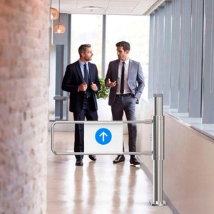Hướng dẫn sử dụng siêu thị một chiều lối vào an ninh Swing turnstiles tự động cho người đi bộ accessturnstile cổng - Product Image 6