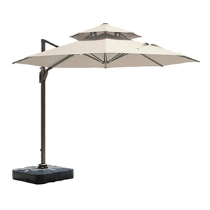 Parasol de jardin solaire à LED de 3 m de diamètre, éclairage extérieur pour terrasse - Product Image 1