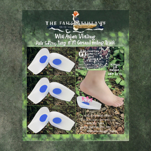 Orthotic Insoles Arch Support 2-Piece Foot Protection Medicated Grade Silicone <strong>Heel</strong> <strong>Cups</strong> Cushion Sore Bruised Bone Unisex - Product Image 5