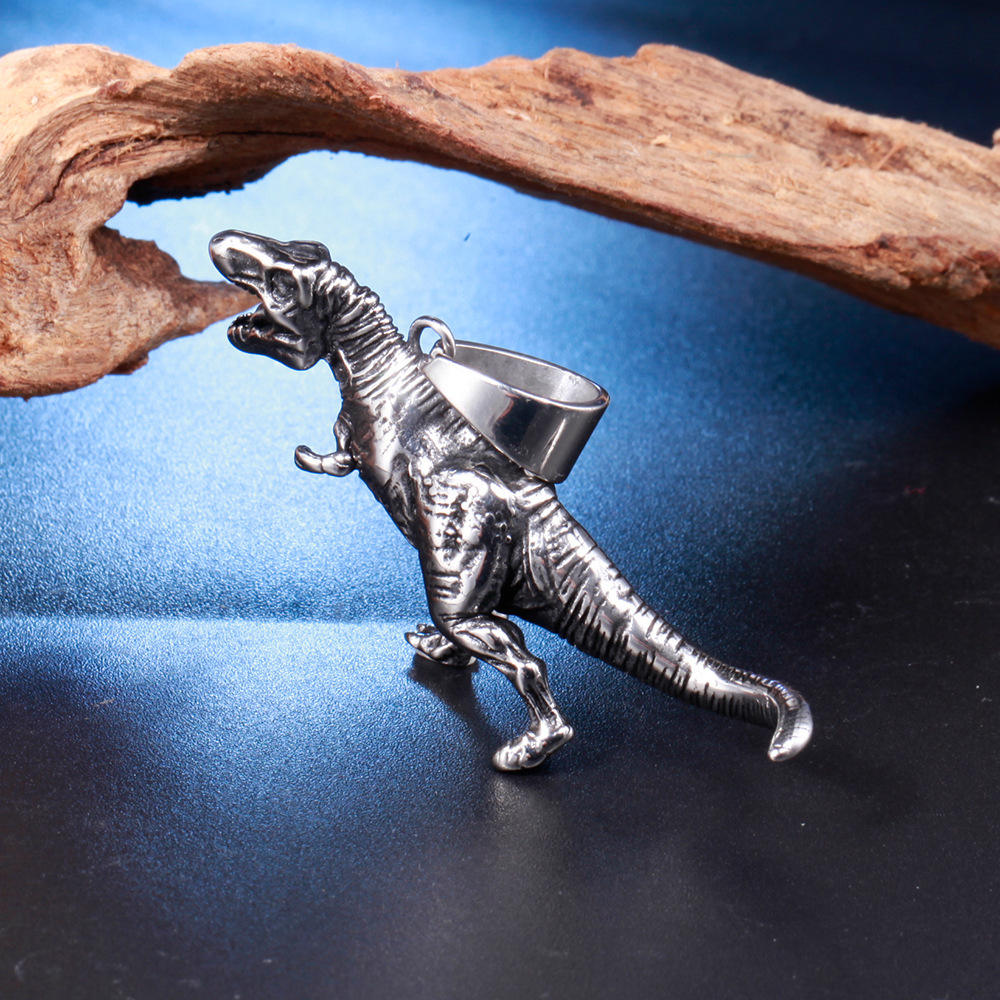 Acquario Rosso Tirannosauro Rex Scheletro Aria Operati Dinosauro