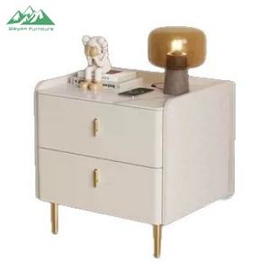 Wayon Lüks Akıllı Komodin Kablosuz Şarjlı 2 Çekmeceli Başucu Sehpası Yükseltilmiş Tasarım - Product Image 1