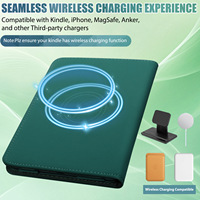 Étui de protection en cuir PU de haute qualité certifié RoHS pour Kindle Paperwhite 11e/12e génération 7/6,8 pouces, vente chaude