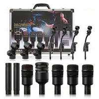 Ensemble de microphones professionnels Audix DP72 pour studio, batterie et karaoké, 7 pièces, dynamiques, XLR, groupe, kick, fil, microphone complet, réduction de bruit