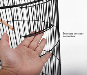 Yoellen товары по оптовым ценам, европейские стиль вокруг дизайна Роскошные 74 см высота ПЭТ Канарские какапо металла для разведения птиц коробка клетки - Product Image 4