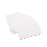 Hochwertige RFID T5577 Mini-Tags ISO Wasserdichte Bedruckbare Weiße Plastik-PVC-Blanko-Geschäfts-Mitgliedschafts-Hotel-Zahlungskarten
