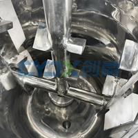CYJX 25L Réacteur chimique à agitation en acier inoxydable, Machine d'extraction de bave d'escargot, Mélangeur industriel, Chauffage, Moteur, Roulement