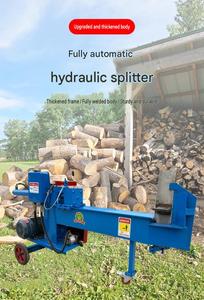 Fendeuse de bûches entièrement automatique haute puissance électrique 220V, briseur de bois <span class=keywords><strong>hydraulique</strong></span> pour usage intensif en milieu rural et agricole - Product Image 2