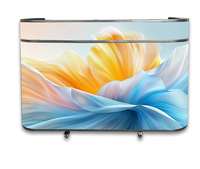 Table de DJ mobile à LED, écran LED incurvé, comptoir de réception avec contenu personnalisable pour les événements de club