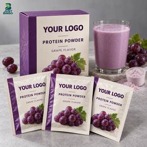 Proteína en Polvo con Opciones de Envase en Tubo de Papel y Bolsa, con Múltiples Opciones de Sabor y Etiquetas de Marca Personalizadas - Product Image 1