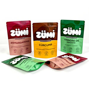 Kustom dicetak tas mangga kering kemasan makanan kantung makanan ringan buah ritsleting dapat ditutup kembali anti-kelembaban tas tersegel - Product Image 1