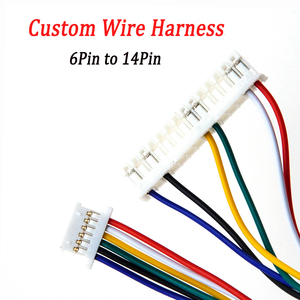 Câble de transfert de signal interne pour écran LCD, faisceau de câbles personnalisé JST PH/XH/SH/VH 6 broches vers Molex 51146/51021 4 broches - Product Image 1