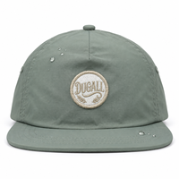 Casquette Snapback en polyester avec broderie 3D en relief personnalisée, imperméable, sport de plein air, rouge, non structurée, à visière plate