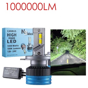 Ampoule de phare LED 1000W 50000LM H1 <span class=keywords><strong>H3</strong></span> H7 H11 H13 880 9005 9006 9007 Ampoule de phare LED H4 Pièces automobiles 100k lm N9 MAX Usine - Product Image 4