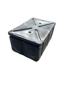 Màu đen nổi phao nổi phao hình khối giá nhựa polyethylene biển phao nổi pontoon - Product Image 5