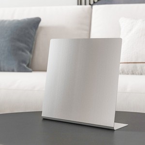 Nhanh chóng vận chuyển l-hình dạng Tabletop kim loại giá vẽ khô xóa từ bảng ghi nhớ cho nam châm hiển thị - Product Image 1