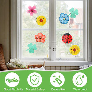 Trampa Adhesiva Floral para Moscas y Mosquitos de Cocina, Pegatinas para Ventanas, Trampa de Pegamento para Insectos, Precio de Fábrica - Product Image 5