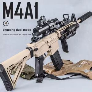 Pistola Giocattolo Elettronica M4 con Proiettili Morbidi per Ragazzi, Alimentazione Idrica Regolabile Elettricamente per Giovani Tiratori - Product Image 4