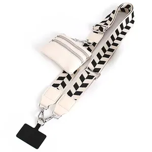 2026 <strong>for</strong> Customized Logo Crossbody <strong>Phone</strong> Strap with Zippered Pouch Clip and <strong>Lanyard</strong> 160 CM Length <strong>for</strong> Women - Product Image 2