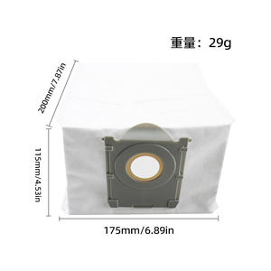 Compatible con Ecovacs T50 Pro X8 Pro Plus, bolsa para polvo, filtro de tela no tejida de 3 capas para robot aspirador, uso doméstico - Product Image 4