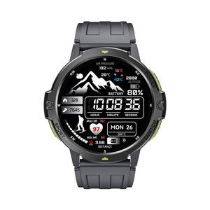 Montre intelligente étanche 3ATM C31 GPS Sports Tracking Barometer Compas Altimètre Appel téléphonique APP Dafit Calling Fitness Tracker - Product Image 6