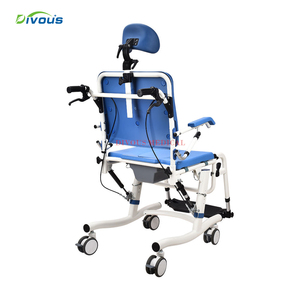 Nouvelle chaise de toilette manuelle multifonction légère pour personnes âgées, chaise de douche pour personnes handicapées, chaise de toilette inclinable - Product Image 4