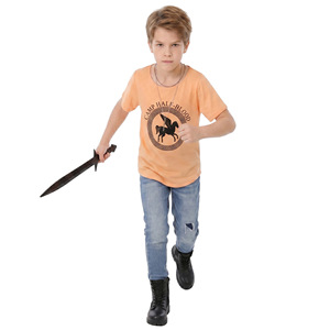 Costume Percy Jackson, t-shirt orange pour garçons, tenue de fête d'Halloween sur le thème du camp demi-sang - Product Image 2