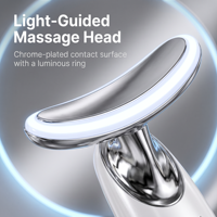 Appareil de beauté pour le cou avec fonction de stimulation de la production de collagène, outil de massage relaxant pour le cou et le visage pour spa à domicile