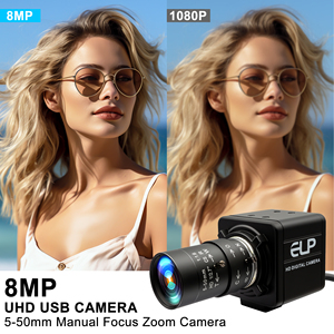 CS <span class=keywords><strong>2.8</strong></span>-12Mm/5-50Mm Zoom Quang Học Webcam 8MP 3264X2448P USB 2.0 Varifocal Máy Ảnh UVC Cắm Chơi Công Nghiệp Lightburn Máy Ảnh Mini - Product Image 2