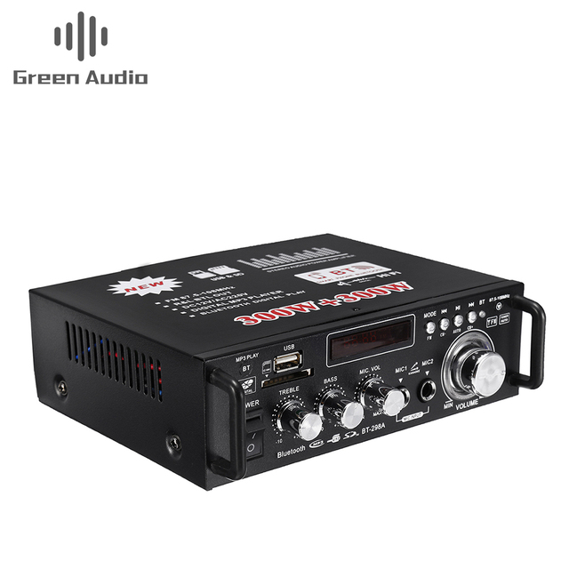 GAP-298A Hot-selling Home Car Amplifier 300W+300W Intelligent Multi-function MP3 Player Amplifier
