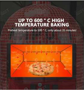 <span class=keywords><strong>Horno</strong></span> <span class=keywords><strong>de</strong></span> piedra Klin <span class=keywords><strong>de</strong></span> <span class=keywords><strong>Pizza</strong></span> eléctrico comercial <span class=keywords><strong>de</strong></span> alta capacidad <span class=keywords><strong>Horno</strong></span> <span class=keywords><strong>de</strong></span> <span class=keywords><strong>Pizza</strong></span> <span class=keywords><strong>Gozney</strong></span> Dome con/sin gabinete La <span class=keywords><strong>pizza</strong></span> sale en 90 segundos - Product Image 6