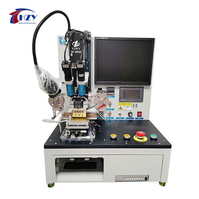 ZJWY EN-580SE COF Green Flex Bonding Machine iPhone Samsung LCD Display Touch Cable Repair Mobile Phones Industrial Industries