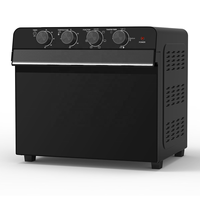 Friteuse à air 28L 1500W, four mécanique 65-260 degrés, minuterie 60s, cuisson, pause, pizza, four électrique, CB ETL, friteuse à air de comptoir, OEM