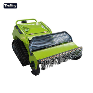 <span class=keywords><strong>Tondeuse</strong></span> sur chenilles télécommandée à moteur diesel 48V avec élévateur hydraulique et largeur de coupe de 80 cm pour vergers et pentes herbeuses - Product Image 4