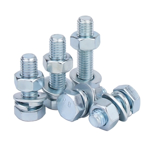Tuercas y Pernos Hexagonales Galvanizados Clase 4.8/8.8/10.9, Tamaños M12x1.5 M24x2 - Product Image 3